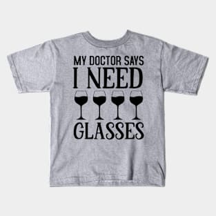 I Need Glasses Kids T-Shirt